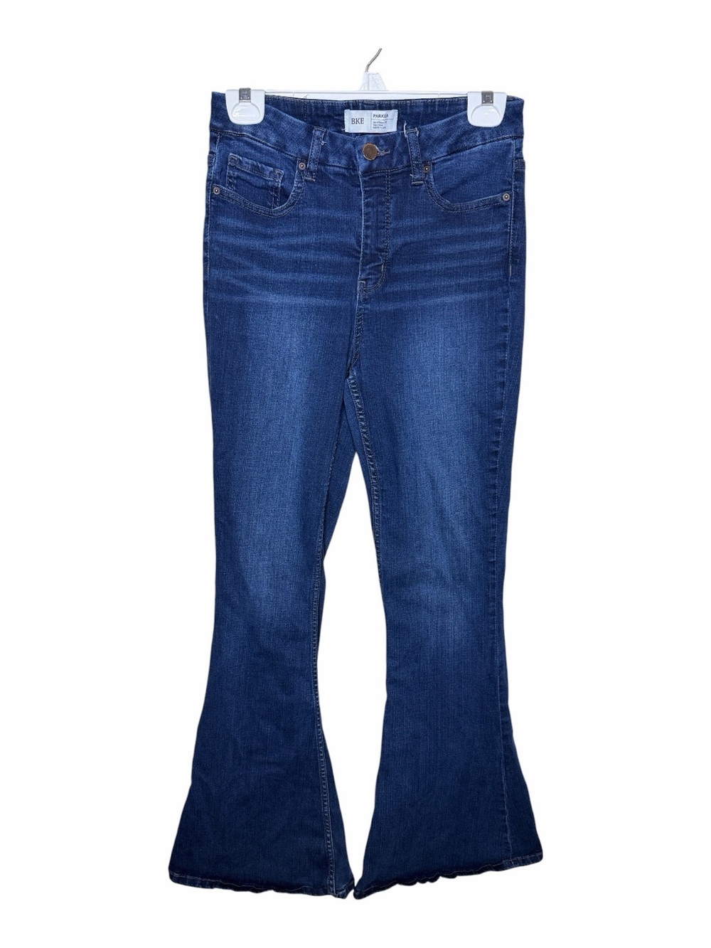 BKE Parker Women’s Dark Blue High Rise Flare Jeans